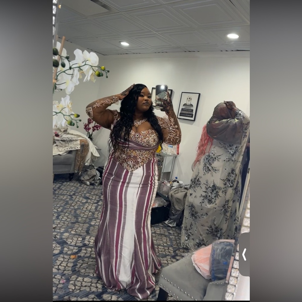 African aso ebi dress
